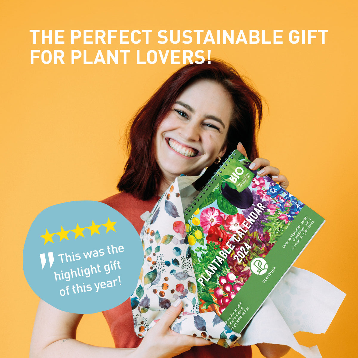 Plantable Calendar 2024 Plantura Shop Plantura UK